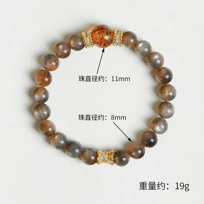 High-Quality Super Seven Chakra Beaded Bracelets – Black Gold Energy Stone Crystal Jewelry for Trendy Style
