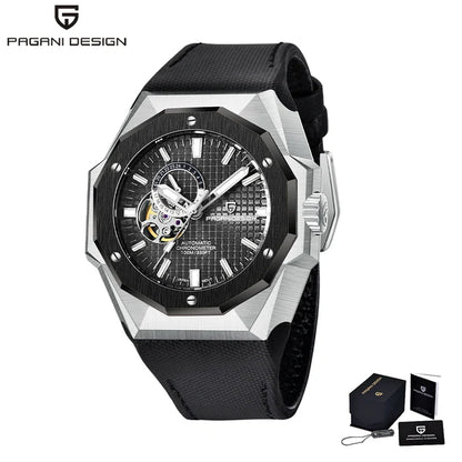PAGANI DESIGN 
PD-YS010 Men's Mechanical Watch - Automatic, Stainless Steel, Sapphire Crystal, NH39A Movement, 100M Waterproof