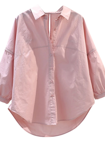 Women Loose Fitting Long Sleeve Top Hanna
