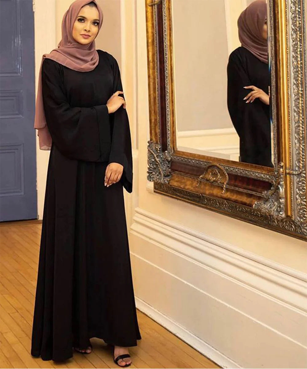 Modest Islamic Long Dresses | Custom Abaya Designs for Women’s Muslim Fashion Yazmina