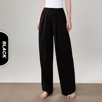 Women Sweatpants Fitness Gym Yoga Loose Jogging Training Trousers High Waist Pants