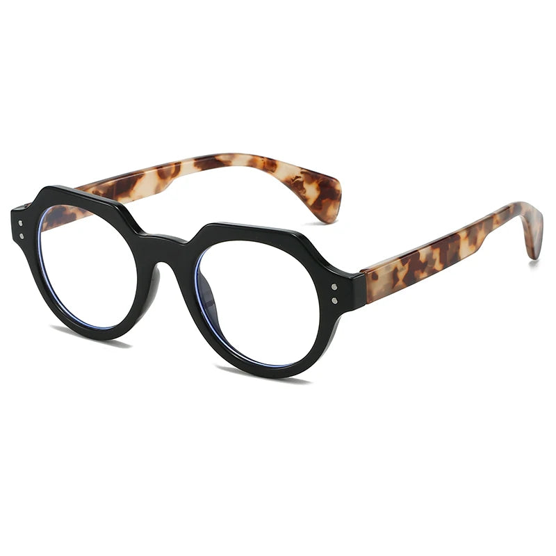 Slim Unisex Reading Glasses | Square Spring-Hinge Eyewear for Presbyopia | 1Corrective Glasses, Fits All Face Shapes Ellis