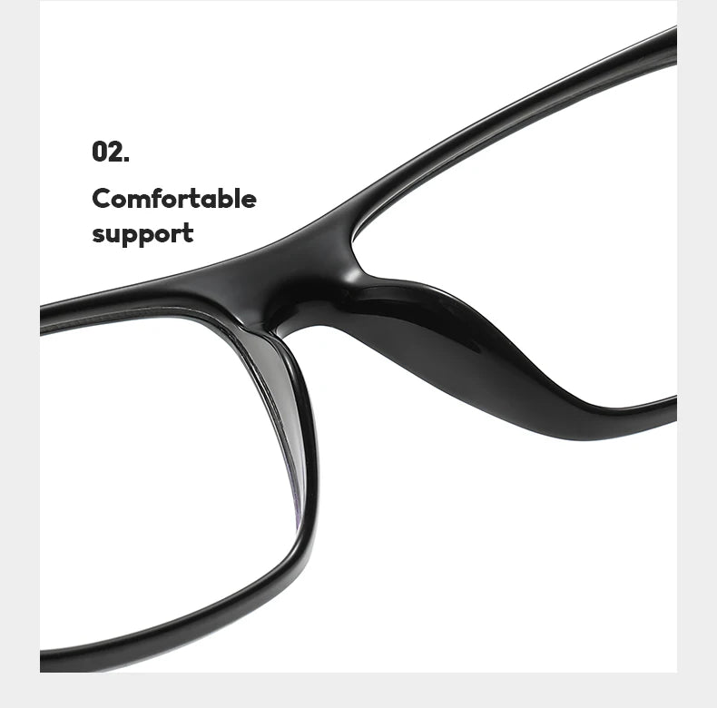 Stylish TR90 Blue Light Blocking Glasses for Men & Women | Lightweight Fashion Eyewear Finley