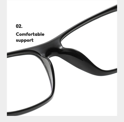 Stylish TR90 Blue Light Blocking Glasses for Men & Women | Lightweight Fashion Eyewear Finley