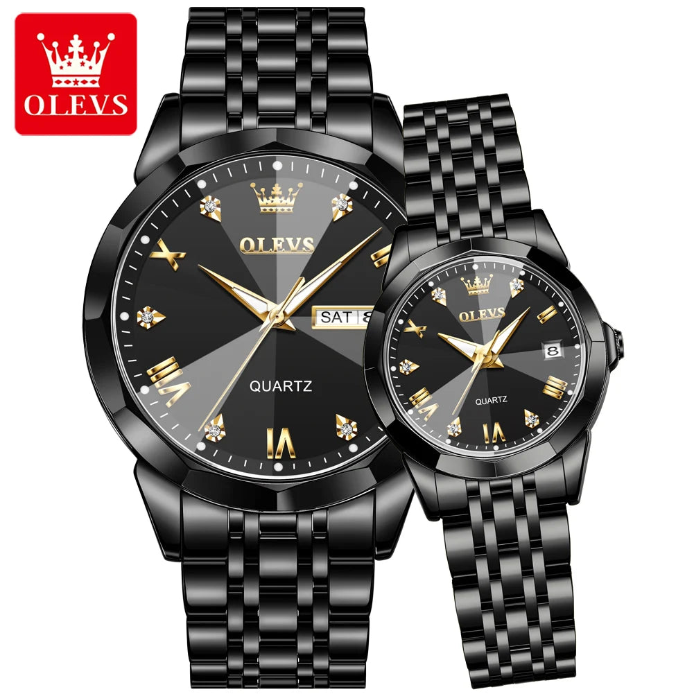 OLEVS 9931 Luxury Watches for Men and Women | Fashion Sport Quartz Couple Watch - Top Brand