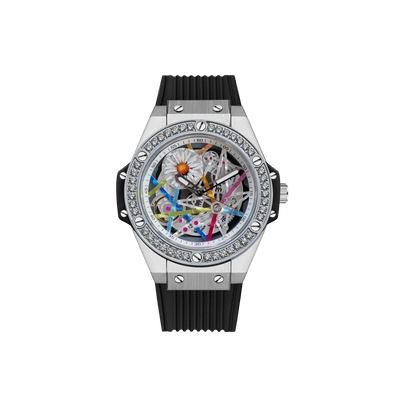 HANBORO Women’s Sunflower Quartz Watch | Diamond Dial, Colorful Design, Light Luxury Style Hermione
