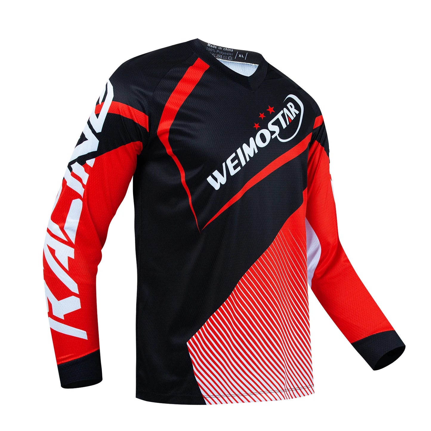 Men's Long Sleeve Cycling Jersey – Mountain Bike, Downhill, and Motocross Shirt