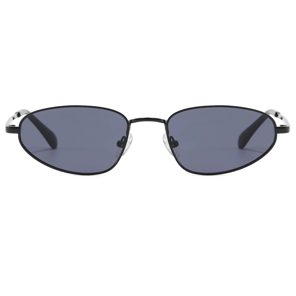 Retro Steampunk Cat Eye Sunglasses for Women – Small Fashionable Vintage Shades Dina