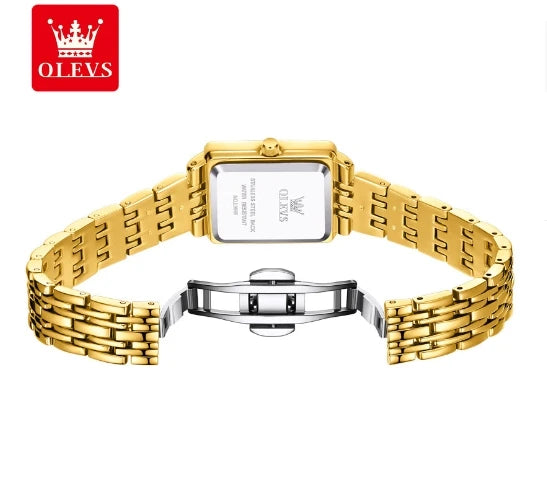 OLEVS 9995 Women's Elegant Quartz Watch – Chic Waterproof Design, Auto Date, Luminous Dial