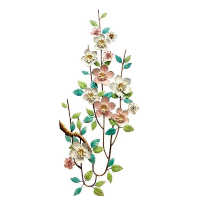 Chinese Style Wrought Iron Wall Hanging – Decorative Pendant for Living Room and Porch Decoration