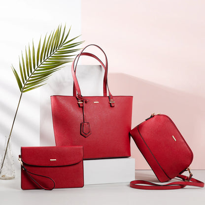 LOVEVOOK 2023 Designer Women’s Tote Bag Set – Fashion PU Leather Handbags, Luxury Crossbody Bags & Purses Marivic