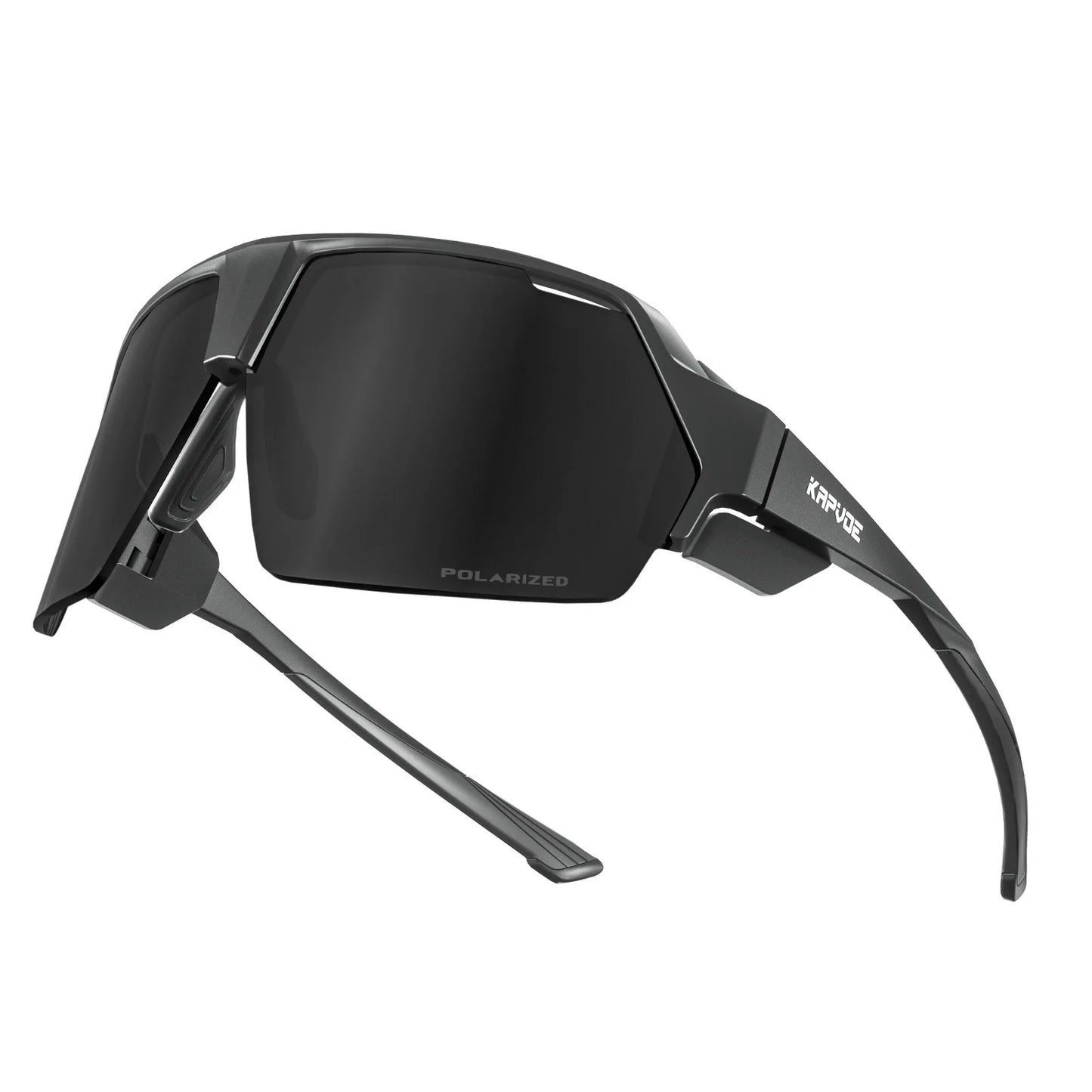 Polarized UV400 Oversized Sports Sunglasses - Cycling, Running, Cricket, and Road Bike Goggles for Men Riley
