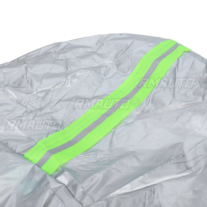 Universal SUV Full Car Cover | Windproof, UV Protection, Dustproof, Waterproof for All-Weather Use (M/L/XL/XXL)