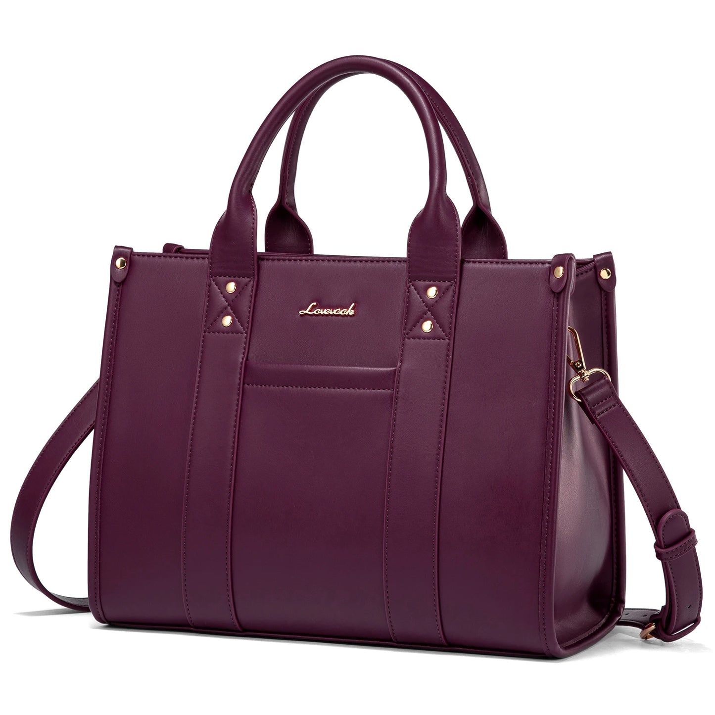 LOVEVOOK Women’s Fashion PU Leather Handbags – Satchel, Shoulder Bag, Crossbody, Top Handle Tote – Stylish Purse for Everyday Use Tricia