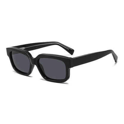 Classic Square Polarized Sunglasses for Women – TR Frame Fashion Acetate Sunscreen Shades Shallah
