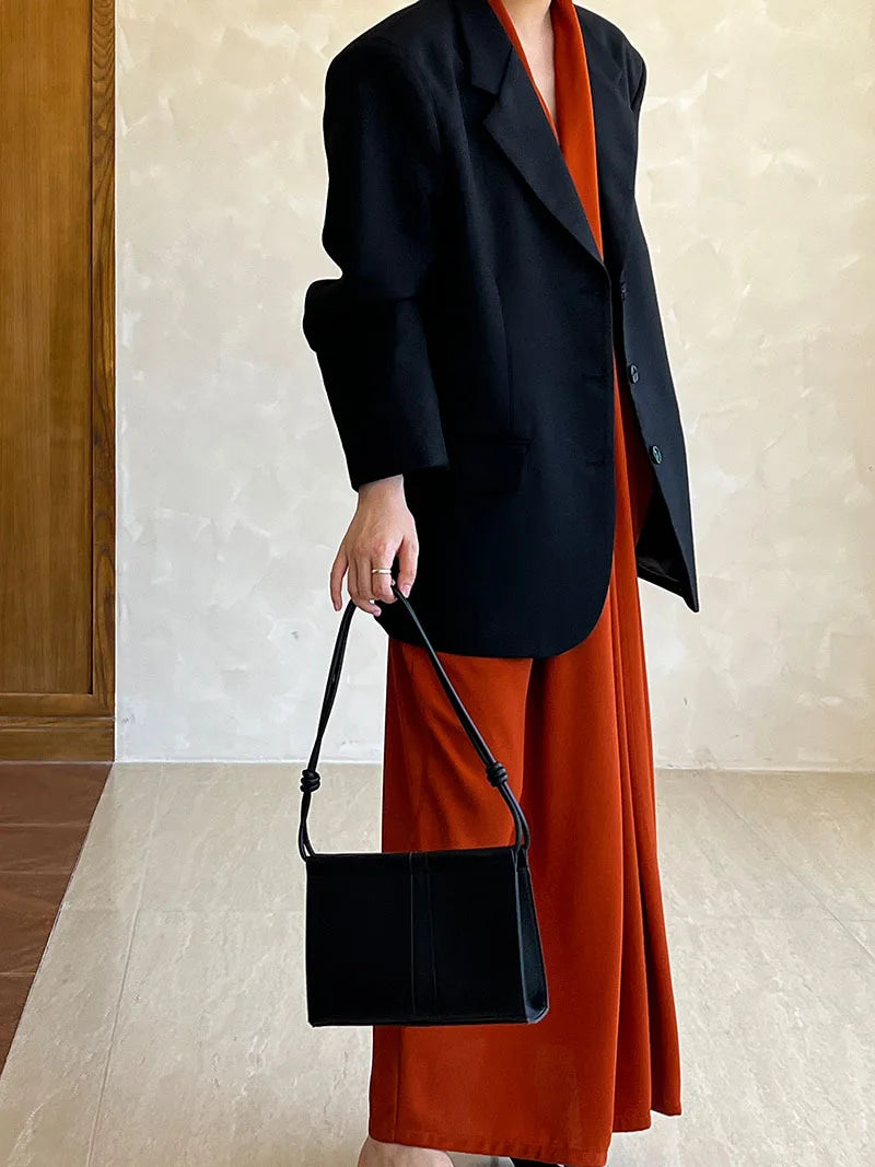 Women’s Retro Blazer Coat – Casual Long Sleeve Fashion Jacket, Vintage Style Outerwear for Office or Daily Wear