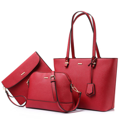 LOVEVOOK 2023 Designer Women’s Tote Bag Set – Fashion PU Leather Handbags, Luxury Crossbody Bags & Purses Marivic
