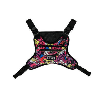 Men's and Women's Fashion Chest Bag – Trendy Streetwear Vest Style with High-Capacity, Wear-Resistant Oxford Design for Motorcycle and Hip-Hop Lucas