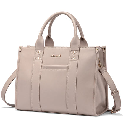 LOVEVOOK Women’s Fashion PU Leather Handbags – Satchel, Shoulder Bag, Crossbody, Top Handle Tote – Stylish Purse for Everyday Use Tricia