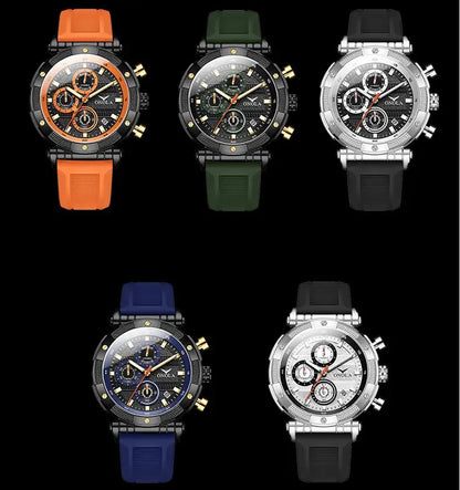 ONOLA 6859 Men’s Quartz Watch – Fashionable, Luminous Hands, Date Calendar, Waterproof
