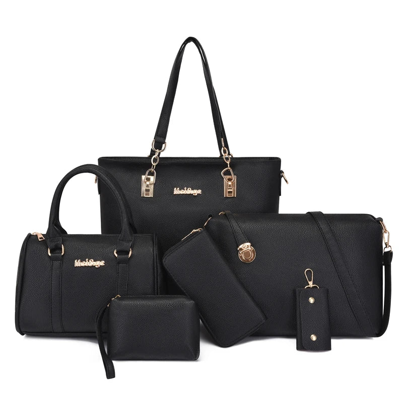 Women's Summer Handbags - 3-Piece Shoulder Bag Set | Stylish & Simple Ladies' Tote, Crossbody, and Purse Buyeon