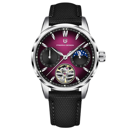 PAGANI DESIGN YS021 Men’s Automatic Mechanical Watch | 41mm Stainless Steel Luxury Wristwatch, 100M Waterproof