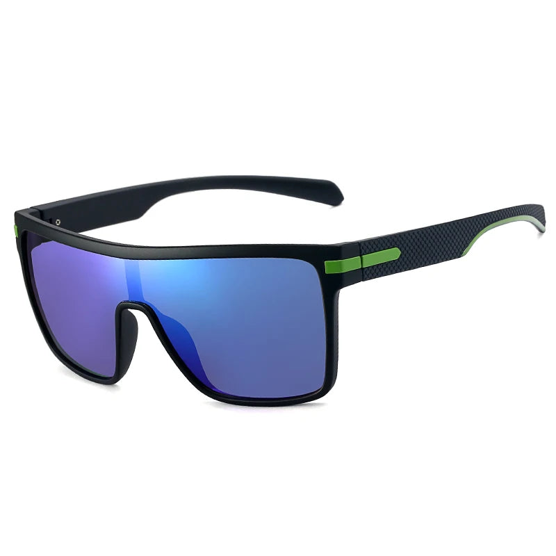 Men’s Large Frame Polarized Sport Sunglasses – UV Protection Shades for Outdoor Activities