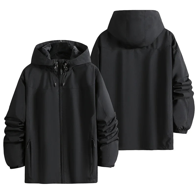 Men's Waterproof Biker Jacket – Windbreaker Raincoat for Hiking, Camping & Climbing Severus