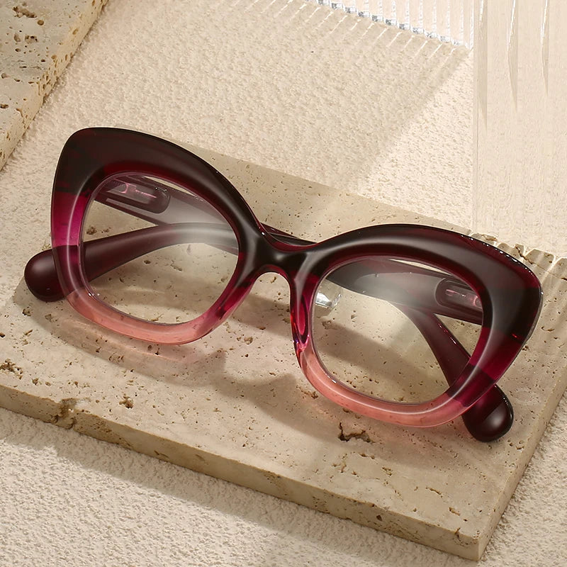 Plastic PC Frame Butterfly Lens Reading Glasses | Oprah Style Fashionable Presbyopia Eyeglasses for Men and Women Allie