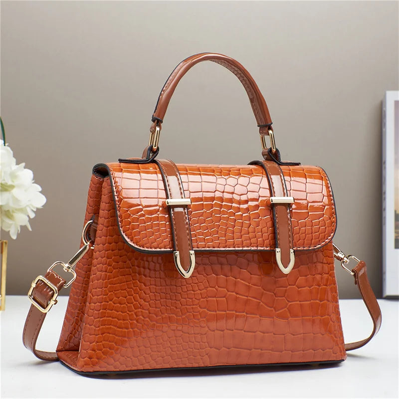 Luxury PU Leather Crossbody Handbags 2024 – Stylish Designer Bags for Ladies