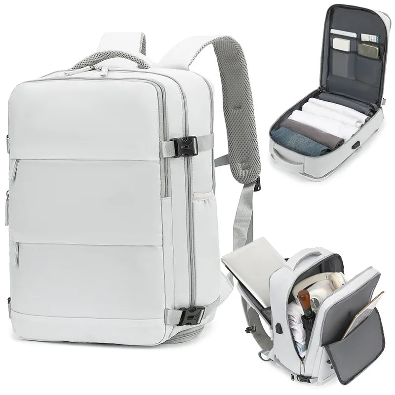 Travel Backpack with Shoe Compartment and Laptop Storage for Ultimate Convenience