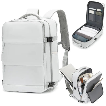 Travel Backpack with Shoe Compartment and Laptop Storage for Ultimate Convenience