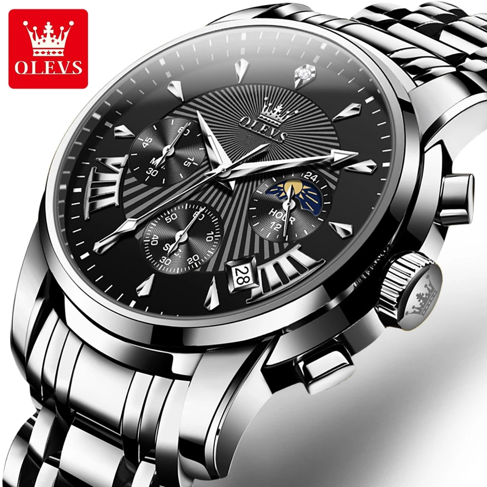 OLEVS 2892 Men's Sports Watch – Stylish Quartz Wristwatch