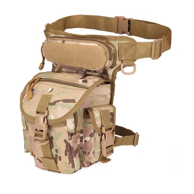 Medium Tactical Leg Bag – Trekking Waist Pouch for Running, Camping, and Outdoor Activities Atticus