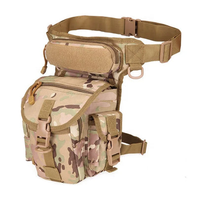 Medium Tactical Leg Bag – Trekking Waist Pouch for Running, Camping, and Outdoor Activities Atticus