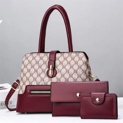 Women’s Handbag Set – Light Luxury Style Fashion Bags for Women Ivy