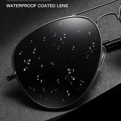 Men's Polarized UV400 Driving Sunglasses - Alloy Frame, TAC Lens, UV Protection, Ideal for Driving, Fishing, and Outdoor Activities Tamlin