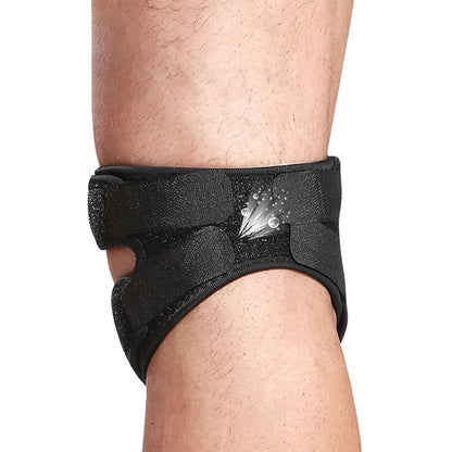 Double Patella Knee Strap Adjustable Neoprene Knee Brace for Knee Pain Relief & Support