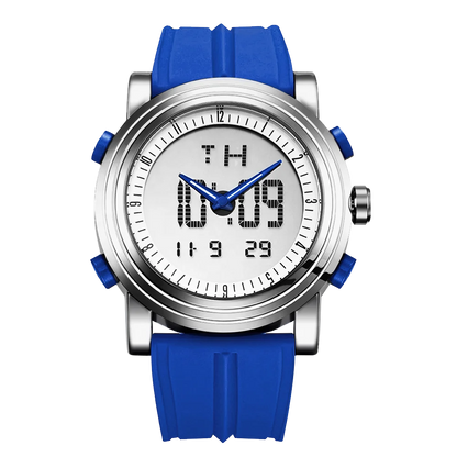 Waterproof Quartz Men’s Watch – Classic Multi‑Function Digital & Analog Wristwatch for Men, Durable Sport & Casual Timepiece Axel