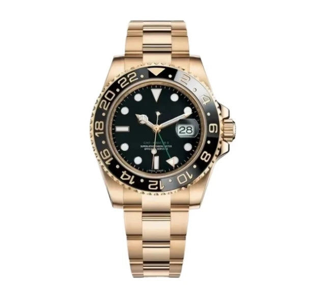 Sapphire Glass Luxury Men's Watch – Automatic Mechanical Designer Sports Watch with Stainless Steel Body & Water-Resistance