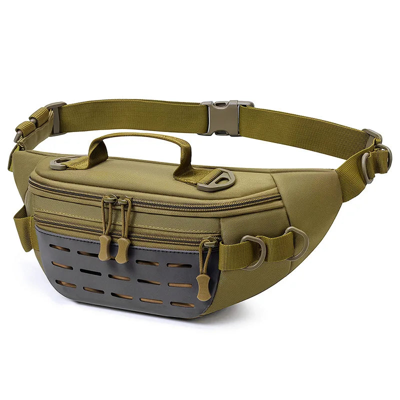 Multi-Functional Reflective Waist Bag - Large Capacity Phone Holder for Running, Fishing, Outdoor Activities (Men & Women) Rhysand