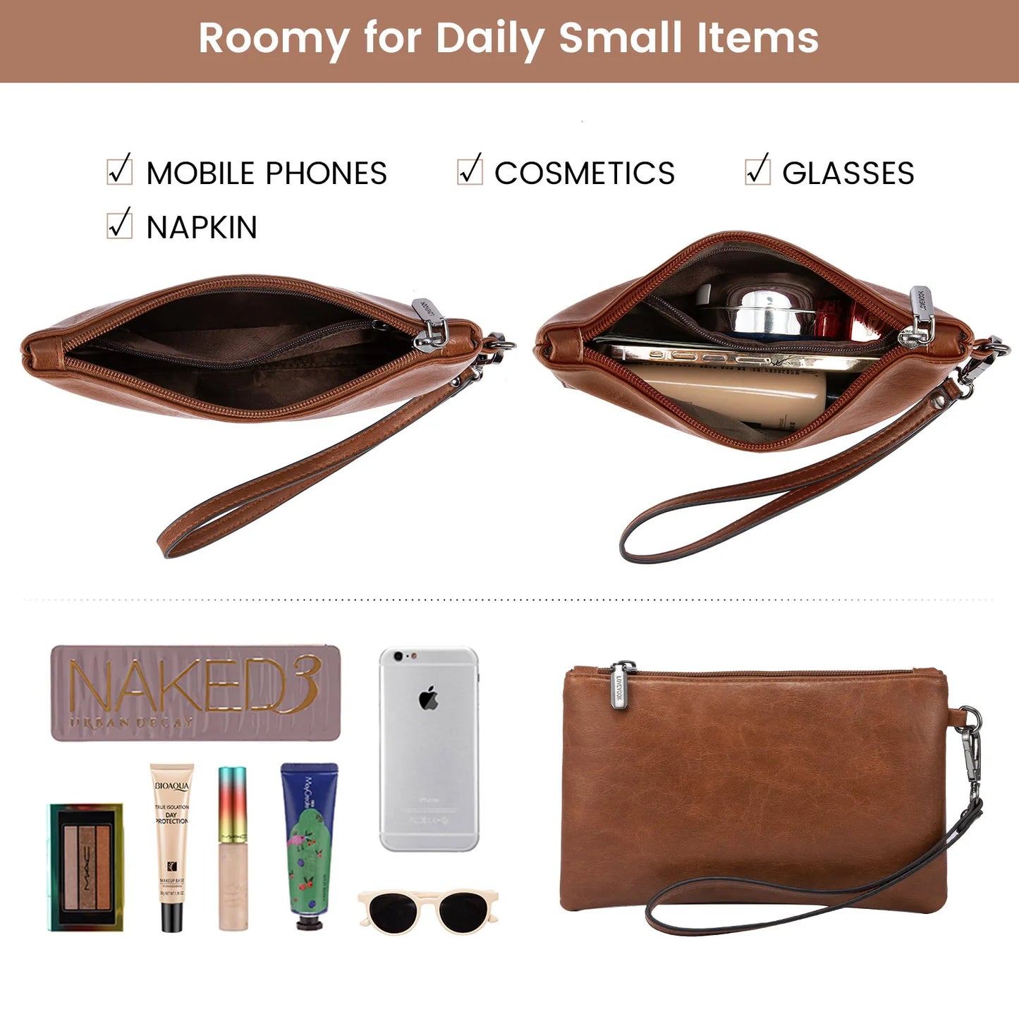 Vintage Leather Laptop Tote Bag – Large Capacity Business Handbag for Women, Stylish Work Bag & Computer Bag