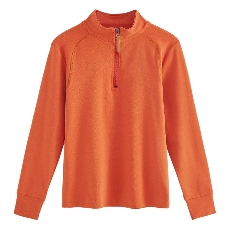 Women's Spring T-Shirt - Zipper Lapel Stand Collar, New Style