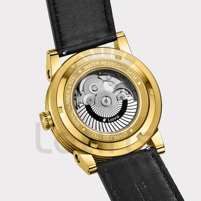 Roulette Men’s Luxury Automatic Watch | Sapphire, Auto Date, Leather Strap, Limited Edition Kelsier