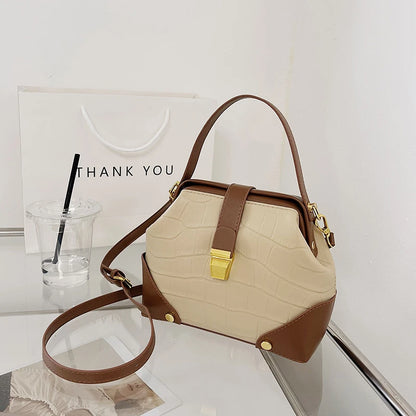 Women's Designer Handbags - Small Crossbody Lock Bags and Purses for Ladies Elena