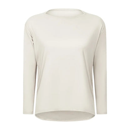 Women's Long Sleeve Yoga Shirt - Perfect for Exercise & Activewear