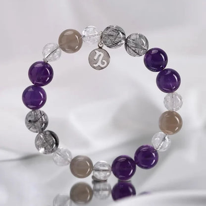 Natural Constellation Bracelet in S925 Sterling Silver – Elegant Minimalist Design, Perfect Gift for Men & Women