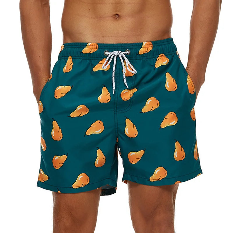 Men Beach Shorts Breathable Quick Dry