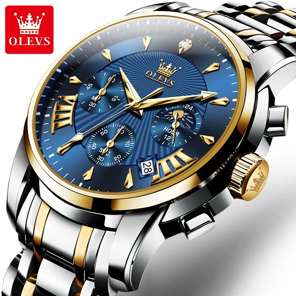 OLEVS 2892 Men's Sports Watch – Stylish Quartz Wristwatch