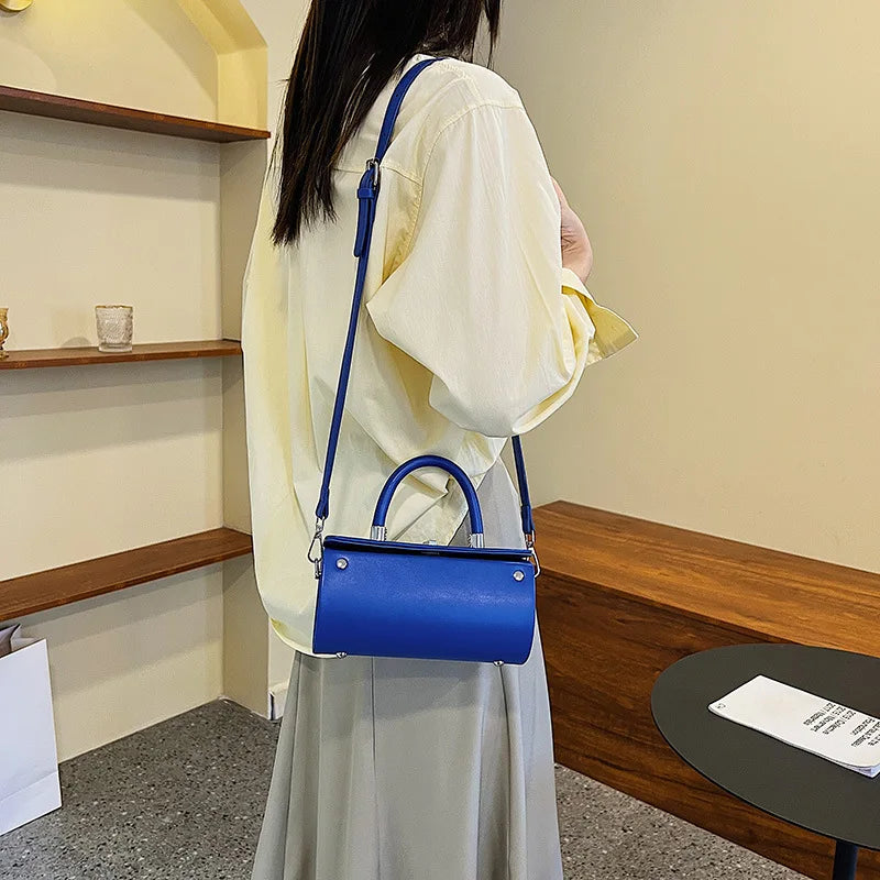 Ladies Shoulder Sling Handbag, Barrel Style Purse Bag Nancy